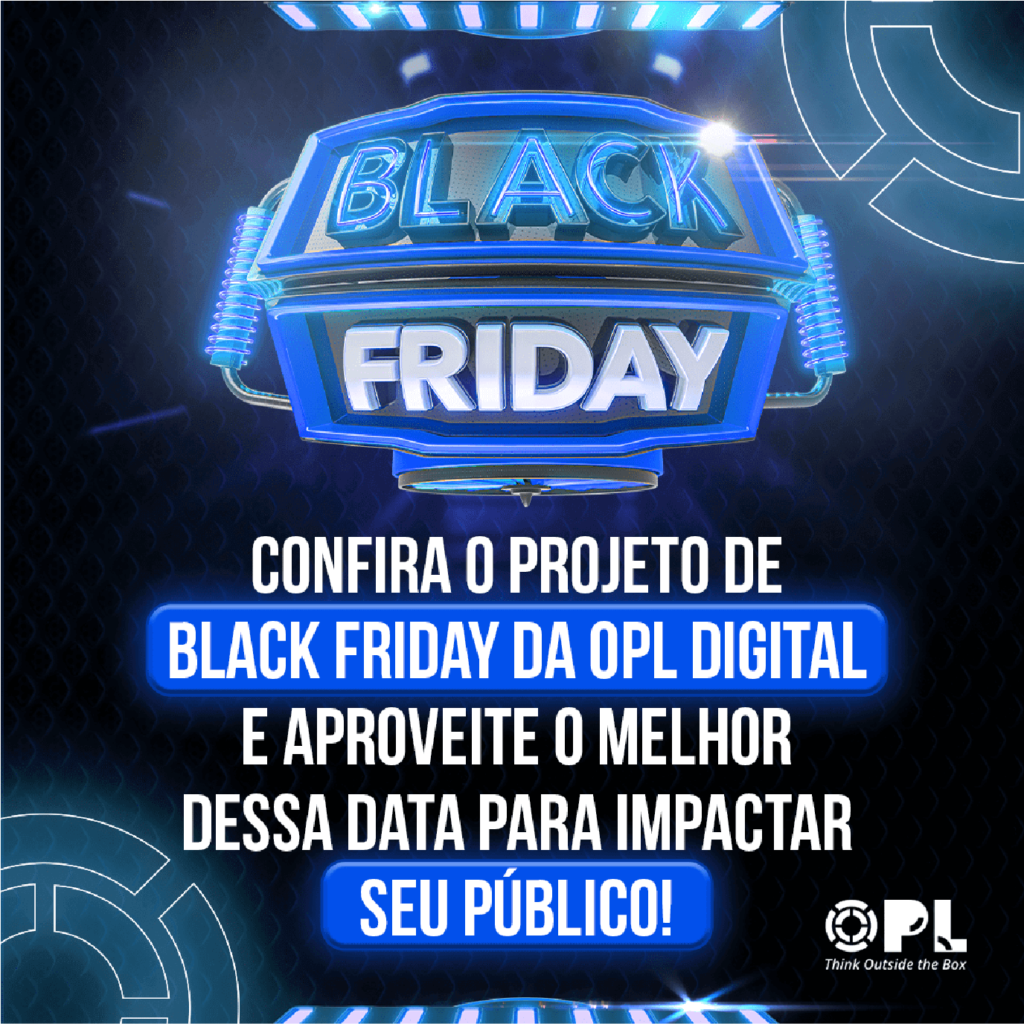 Banner promocional - Black Friday OPL Digital